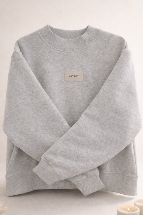 Matties Mock Neck Crew